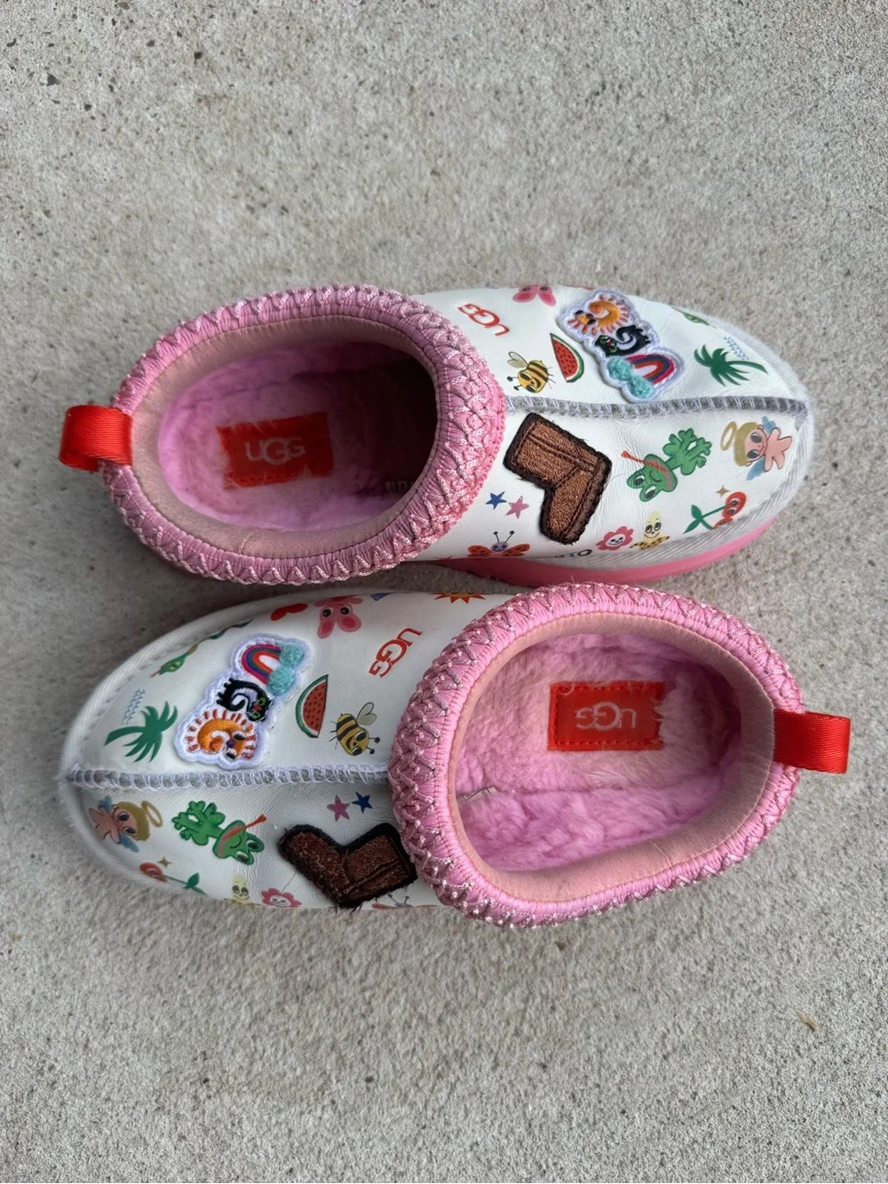 UGG Tazz pink Sketch shoes Humberto Cruz,‎ Size 13